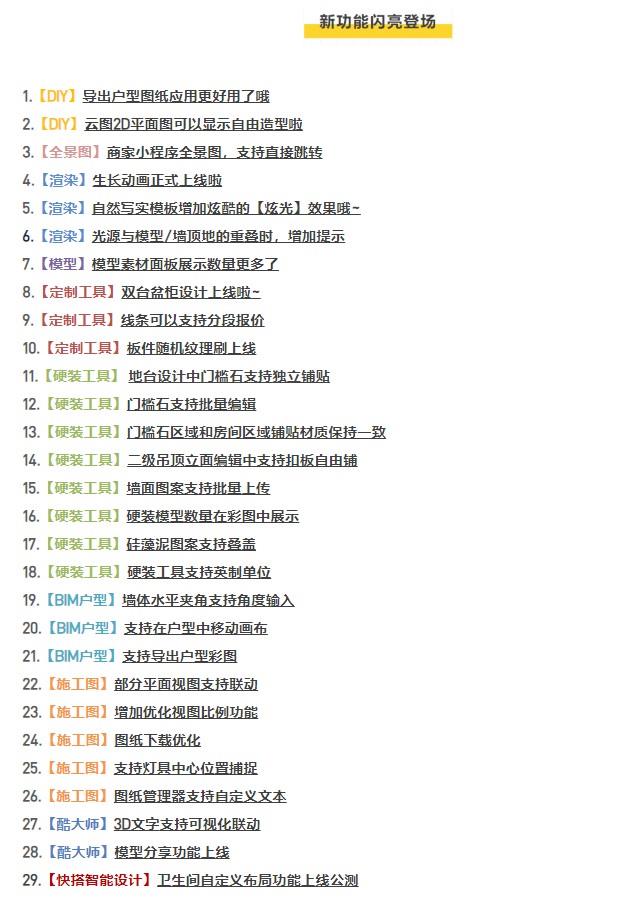 橙佳數位科技,2020年4月第一期新功能合集