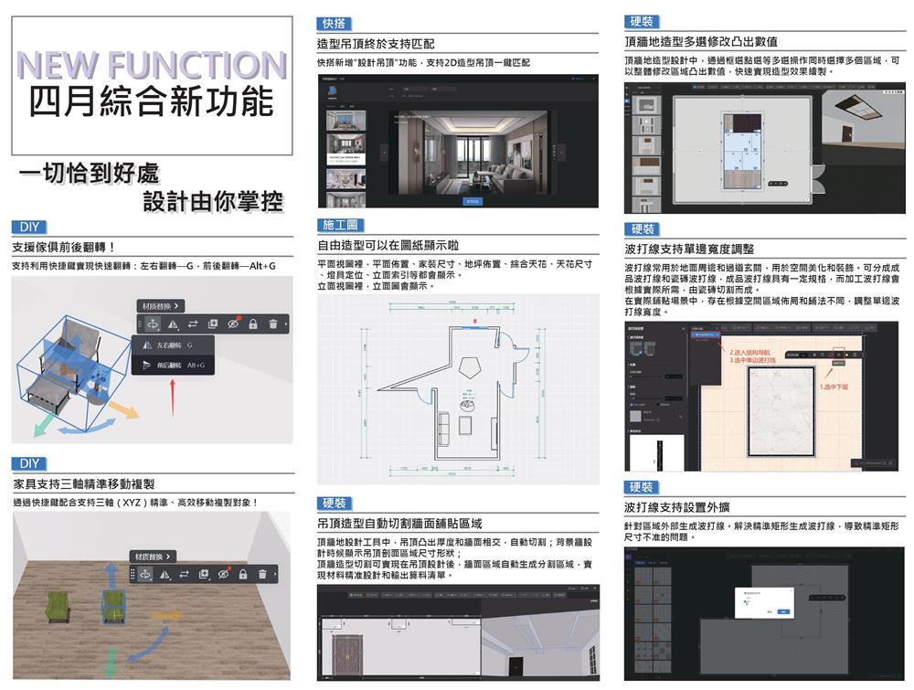 橙佳數位科技,2021年4月新功能合集