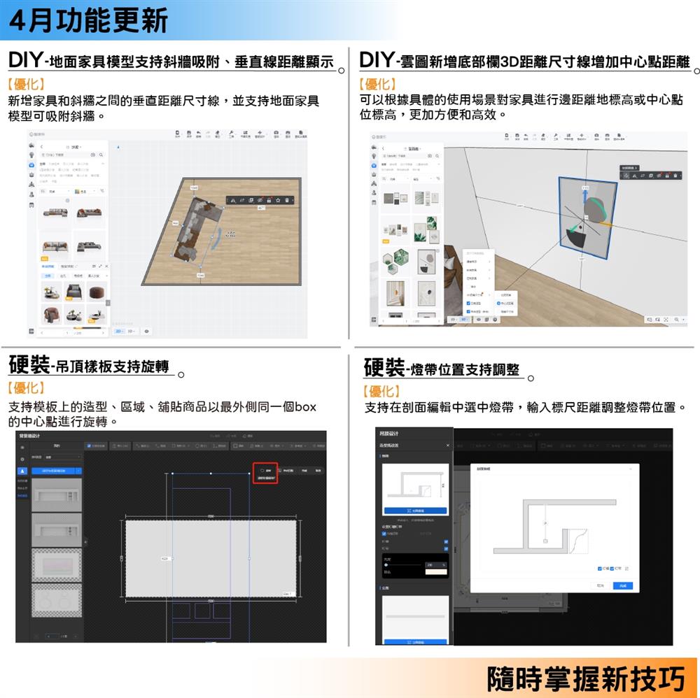 橙佳數位科技,2022年4月新功能合集